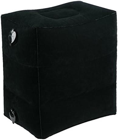 AirGoods Inflatable Adjustable Height Travel Pillow for Foot Rest on Airplanes and Kids to Sleep on Long Flights