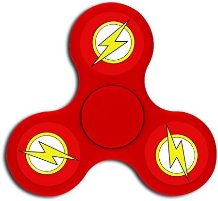 DIY Flash Logo Triangle High-speed Peg-top Finger Fidget Spinners Toy Whipping Top for Adult Children Relieve Stress