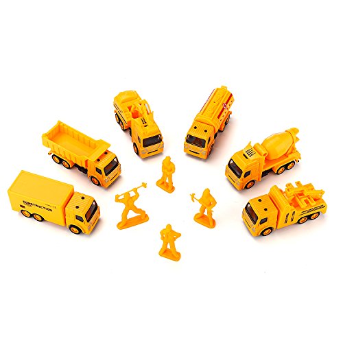 image for Pullback Construction Truck Toys Tuko Alloy Die-cast Construction Vehi