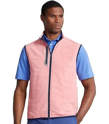 RLX Ralph Lauren Men's Full Zip Golf Vest Gilet Small S at Amazon