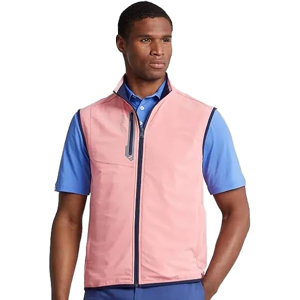 RLX Ralph Lauren Men's Full Zip Golf Vest Gilet Small S at Amazon