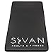 Sivan YKP-NBR-BLK NBR Yoga Knee Pad, Black, 15mm