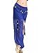 ZLTdream Women's Belly Dance Coins Lantern Pants