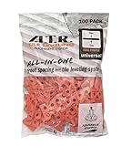 ATR Tile Leveling Alignment System 100 3mm Edge Floors & Walls Spacing Plate