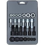 Allied Tools 49035 41-Piece SAE Tap And Die Tool Set – Precision Machined Steel For Threading & Repair