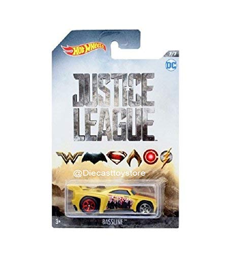 HOT WHEELS 1:64 BASICS - JUSTICE LEAGUE BASSLINE DWD02-999A