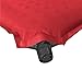 Lightspeed Outdoors Self-Inflating Stadium Seat Cushion with an Integrated Carry Bag (Red)