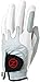 Zero Friction Men's Cabretta Premium Leather Golf Gloves, Left Hand, One Size, White