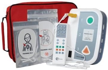 AED Trainer First Aid Training Kit CPR Teaching Machine First-aid Device Unit 2 Languages English Language Voice Prompts French Spanish etc