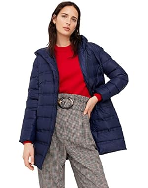Women's Feather Down Hooded Coat