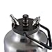 TrailKeg Half Gallon Package - Stainless Steel Growler For Beer - Vacuum Insulated Double Wall Design - Chrome Tap And Dual Stage CO2 Regulator - Keeps Drinks Perfectly Cold And Carbonated