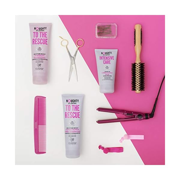 Noughty-Intensive-Care-Leave-In-Conditioner Noughty 97% Natural, Intensive Care Leave In Conditioner, 97% Natural Sulphate Free Vegan Haircare, Hydrating Formula…