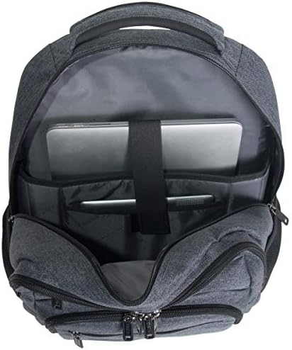 Kenneth Cole Reaction Travelier Multi-Pocket Laptop & Tablet Business, School, & Travel Backpack Bag, Charcoal, One Size 6 Kenneth Cole Reaction Travelier Multi-Pocket Laptop & Tablet Business, School, & Travel Backpack Bag, Charcoal, One Size