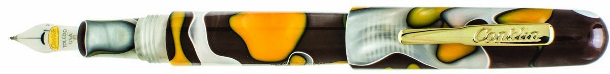 Conklin All American Fine Nib Fountain Pen - Yellowstone