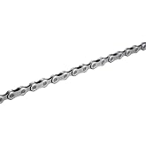 Shimano Deore CN-M6100 Deore Chain with Quick Link, 12-Speed, 126L Silver,ICNM6100126Q