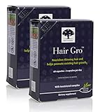 New Nordic Hair GRO, 60 Capsules (Pack of 2)