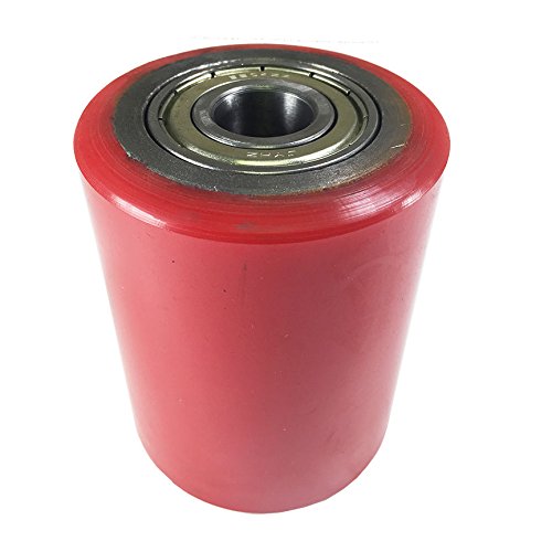 Pallet Jack Poly Load Wheels with Bearings 2.75"D x 3.75"W - A Pair