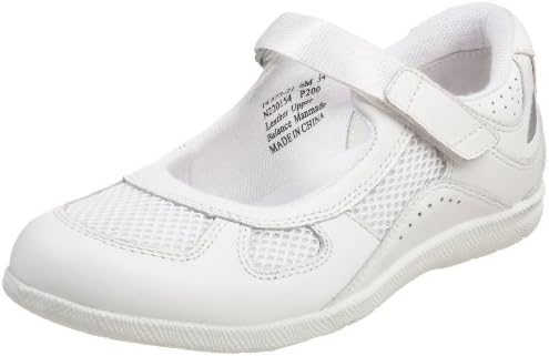 Drew Shoe Women's Delite Flat,White Combo,10.5 WW US