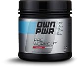 OWN PWR Pre Workout Powder, Fruit Punch, 30 Servings, Keto Friendly, 3G Creatine, 1.6G Beta Alanine (as CarnoSyn), 175 MG Caffeine & more