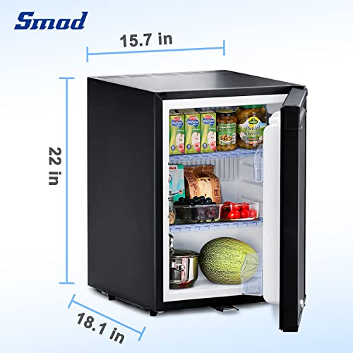 Smad Compact Mini Fridge Quiet No Noise Absorption Refrigerator With