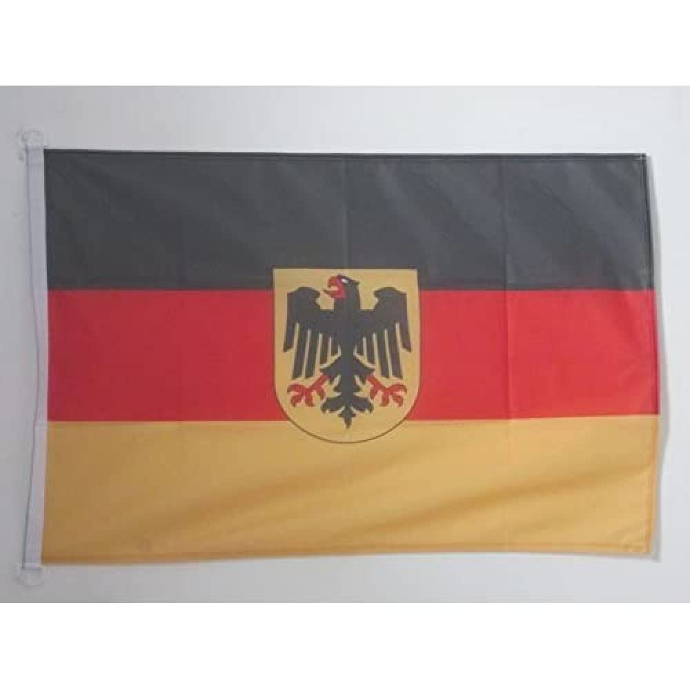 Pavillon Nautique Allemagne avec Aigle, 45cm x 30cm