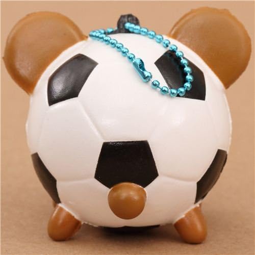 Lindo colgante Squishy para móvil balón fútbol osito kawaii ...