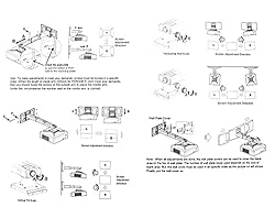 NC Projector Wall Mount with Universal mounting