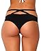 iHeartRaves Wrap Around Scrunch Back Booty Shorts Bottoms (Black, Small/Medium)