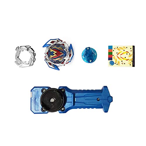 B-Qtech Battling Tops Bey Battle Brust Set 2X Spinning Tops Metal Fusion 2 Launchers