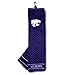 Team Golf NCAA Kansas State Wildcats Embroidered Golf Towel, Checkered Scrubber Design, Embroidered Logo