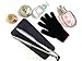 Heat Resistant Mat Pouch and Heat Resistant Glove for Curling Irons, Hair Straightener, Flat Irons and Other Hair Styling Tools 11.5