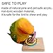 Bird Toys, Wooden Parrot Trick Tabletop Parrot Toys, Bird Educational Toy Parakeet Educational Foot Toys with Stacking Color Ring Sets for Small Bird Budgies Cockatiel Cockatoo Conure Lovebirdthumb 1