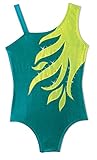 Balera Leotard Girls One Piece For Gymnastics Metallic Rhinestone Flame Tank Leotard