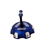 Outlaw Racing 12079 Billet Anodized Gas Fuel Tank Cap With Vent Hose Blue CR85/125R