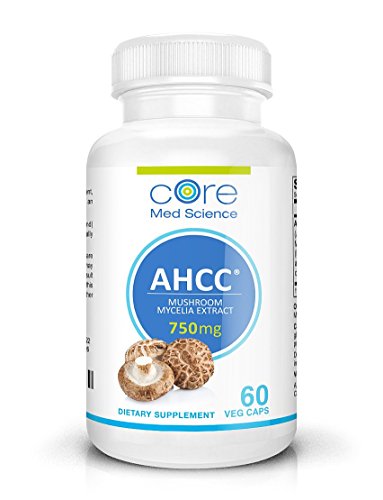 Extra Strength AHCC 1500 mg per dose (750 mg capsule) | Immune System Booster Supplement | Highly Potent Mushroom Mycelia Extract to Support Healthy Cells | No GMO or Soy | 60 Capsules | IV FOR LIFE