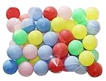TADICK Beer Ping Pong Balls Assorted Color Plastic Ball (50 Pack)