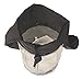 Abricay Maker Bag Set With Fabric Tray Innovation/Search Bags By Spilling Out Contents Using Easy Pick Up Design/Contains 2, Clear, Black, Drawstring Bags