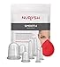 SMOOTH by Nurysh Face & Body Cupping Therapy Set – Deep Tissue Skin Massage Therapy System, 7 Silicone Detox Suction Cups for Cellulite & Wrinkles – Massaging Tools Tone, Tighten, Plump, Firmthumb 4