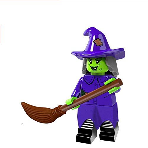 image for GINKO 8 Pack Mini Halloween Building Blocks,Minifigures with Accessori