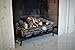 Terra Flame Gel Log Set Fireplace Insert, 24 Inch, Brown