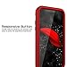 SKYLMW Compatible with iPhone X Case, [Heavy Duty] Three Layers Hybrid Rugged Shockproof Armor High Impact Defender Case Cover for Apple iPhone X 2017/XS 2018, Red Black