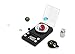 Digital Milligram Pocket Scales 0.001g x 50g, Newest High Precision Jewelry Scale Digital Weight, Mini LCD Pocket Lab Scale with Calibration Weights Tweezers and Weighing Pans