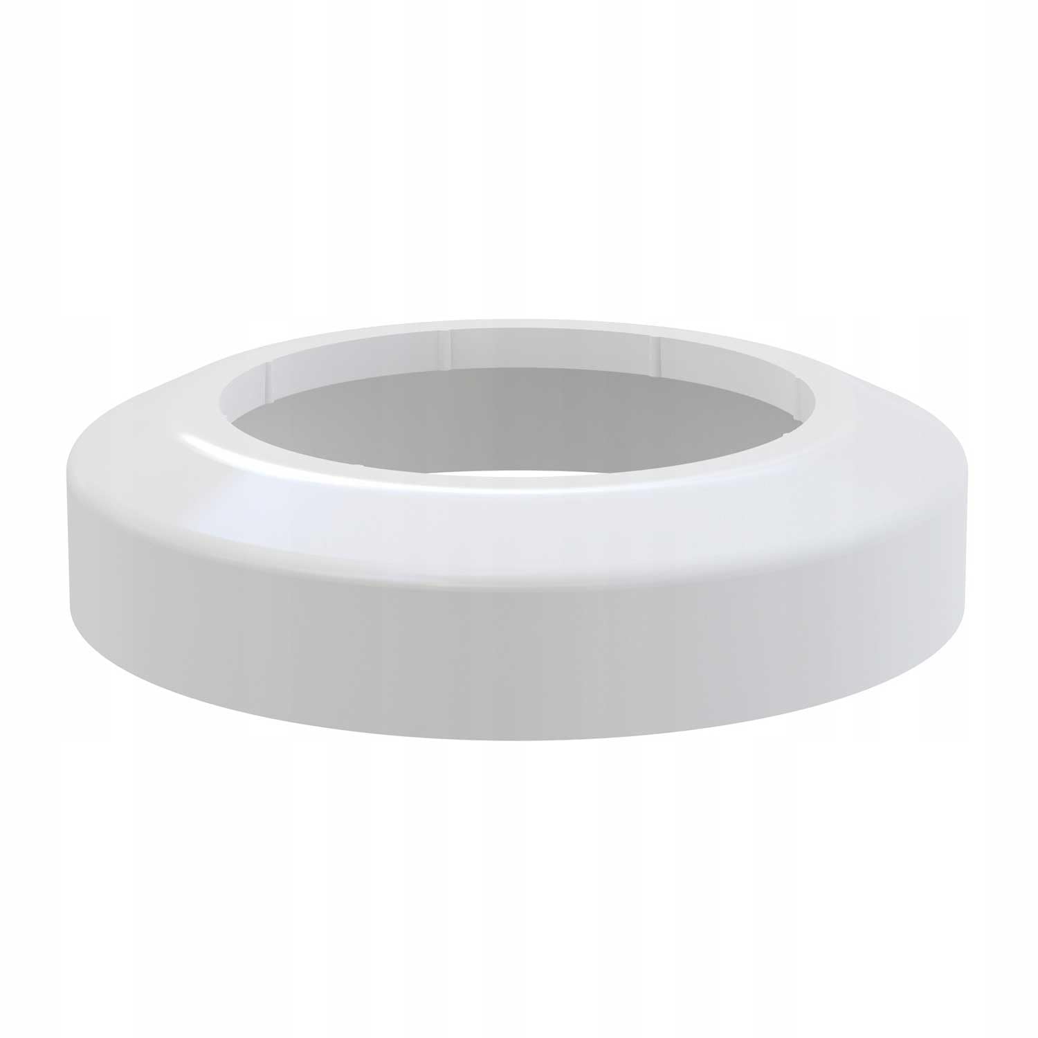 Toilet Soil Pipe Collar 110mm White Cover Ending