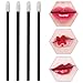 Miayon 100 pcs Disposable Lipbrush Lip Gloss Brush Wands Lipstick Gloss Applicators Makeup Tool