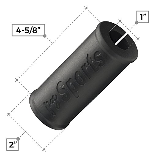 PZ SPORTS Fat Grips Bar Grips- Thick Bar Grips 2" Fat Bar Training Thick Bar Adapter for Dumbbell Barbell for Arm Muscle Growth - Weight Lifting Powerlifting - Thumbnail 2