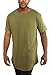 Pro Club Men's Longline Curved Hem Short Sleeve T-Shirt