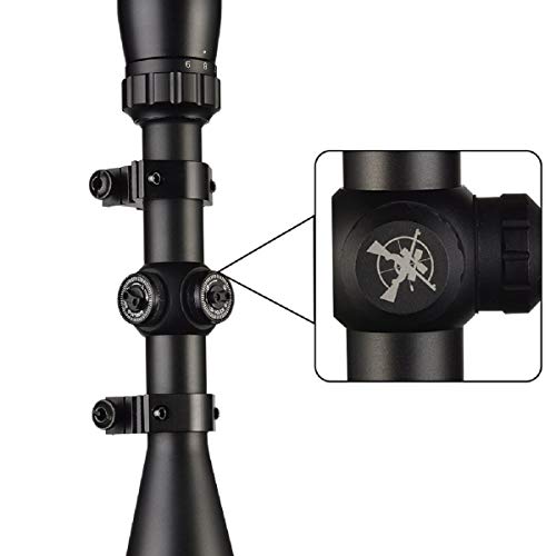 SONICKING Tactical 3-9x40 AO Riflescope Duplex Reticle Hunting Gun Scope with 20mm Mounts - Thumbnail 4