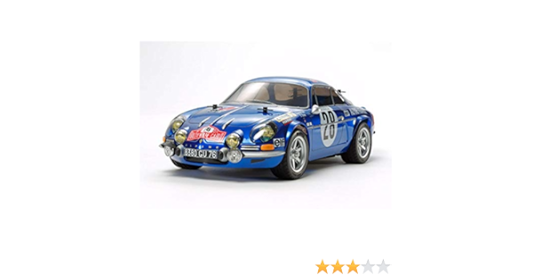 Tamiya 300058591 – 1: 10 RC Renault Alpine A110 Monte 71 M06 ...