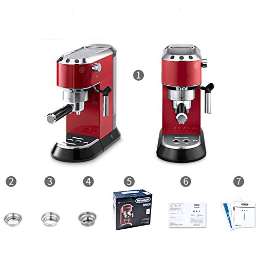 PPBB 1100ml Espressomaschine Professioneller Milchschaumdüse, 1350W Hohe Leistung Edelstahl Kaffeemaschine, 15 Bar… – Bild 7