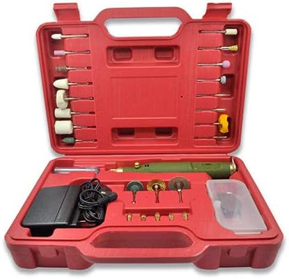 Rotary Tool Mini Polishing Machine Drilling and Polishing Machine Mini Multifunction Polisher Work As Both Jewelry Buffer and Carving Kit